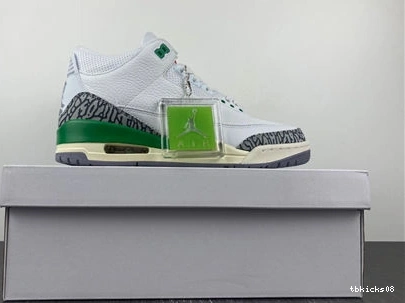 Rep TBkick 3 CK9246- Green Fashionable Lucky 3829 Retro Jordan 1024